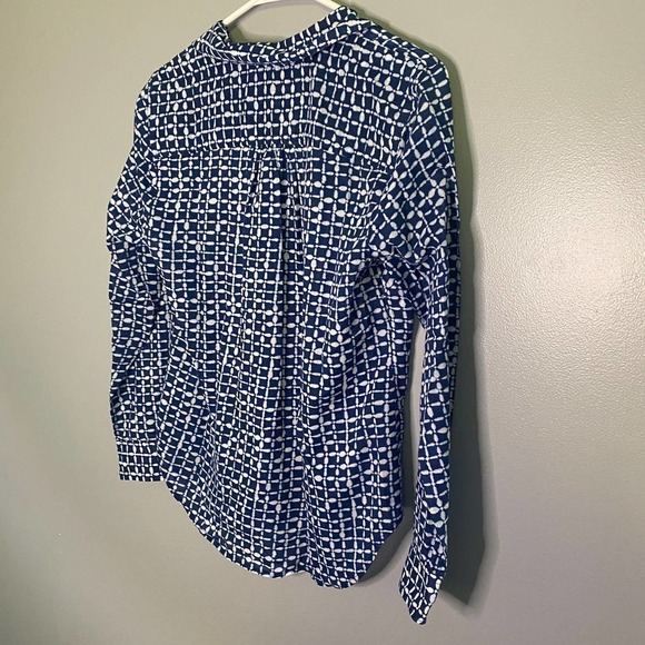 Talbots Button Down Blouse Sp - Picture 8 of 9